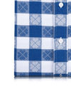 Self Print On Blue White Macro Checks
