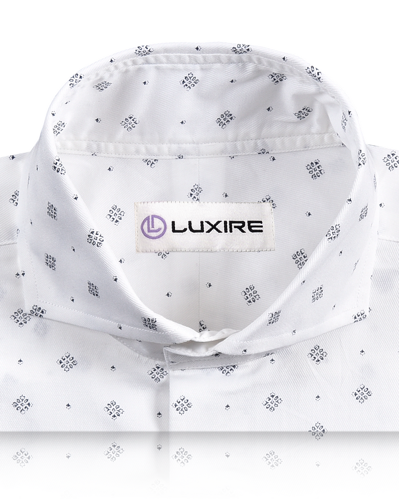 Monti White Blockdruck