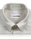Leinen Baumwolle: Cremefarbener Twill