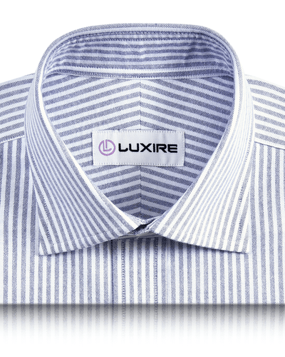 Indigo University Stripes Oxford