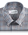 Maroon With Blue Green Tattersall Checks Twill