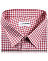 Rote End-on-End-Gingham-Karos