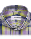 Muave Blue Lime Checks 140/2