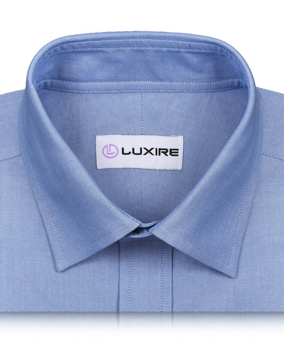 Blue Pinpoint Oxford Dress Shirt