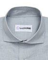 Grey Dress Shirt End on End