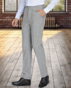 Grey Wool Flannel Pant