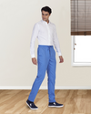 White Self Stripes Shirt
