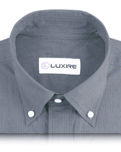 Grey End on End Shirt
