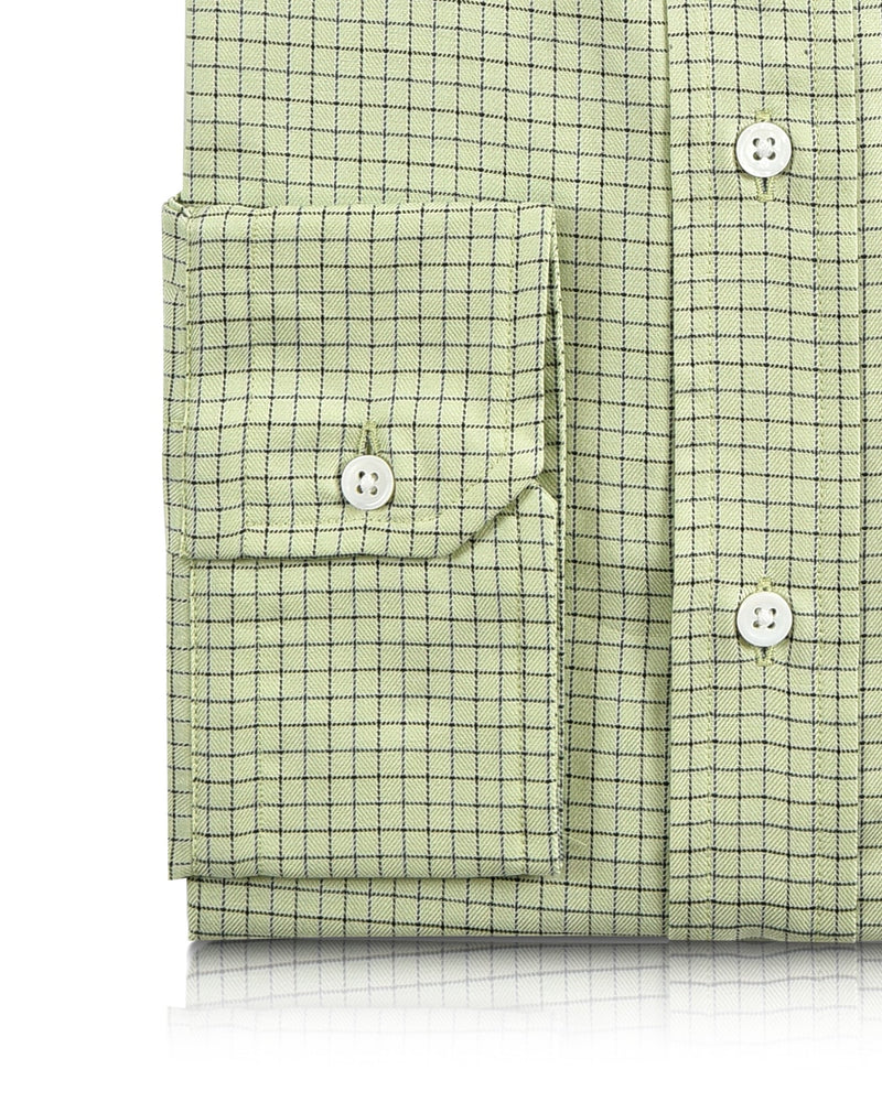 Karos auf Farn Green Twill