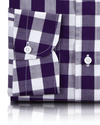 Monti Lila Mid Gingham Hemd