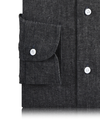 Dark Grey Chambray Shirt