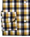 Herbstkaros: Helles senfviolettes Gingham