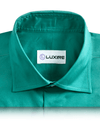 Chemise décontractée verte irlandaise
