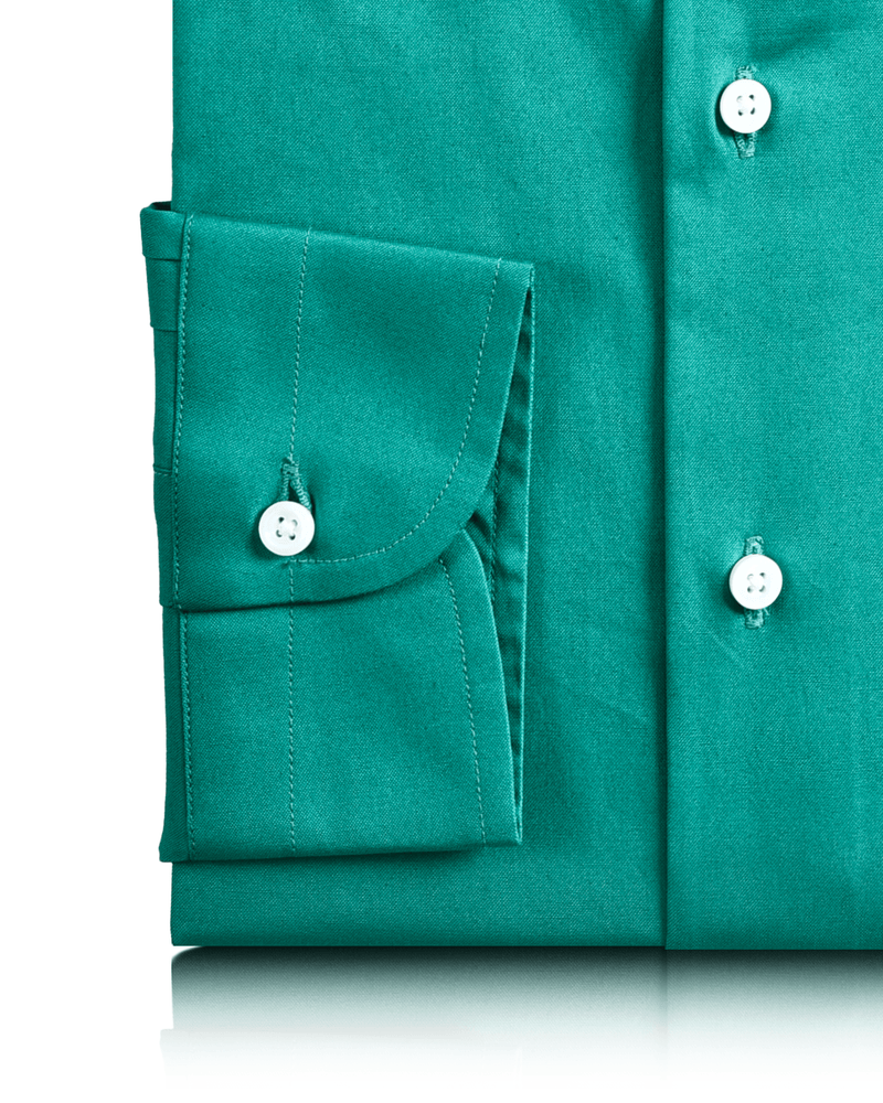 Chemise décontractée verte irlandaise
