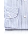 Baby Blue Whtile Pencil Stripes Shirt