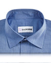 Tintenblaues End-on-End-Shirt