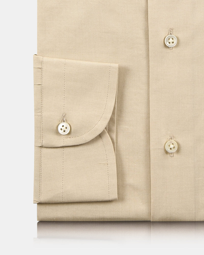 Chemise habillée jaune clair