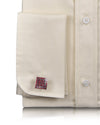 Cream Herringbone Shirt