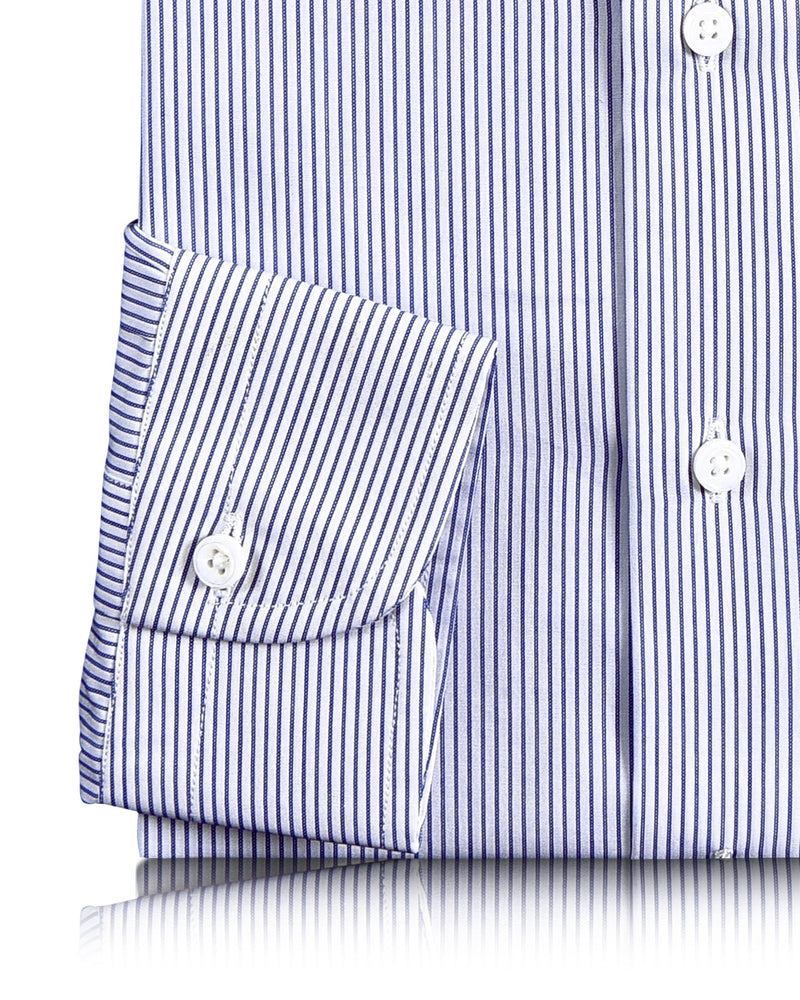Navy Double Mille Stripes