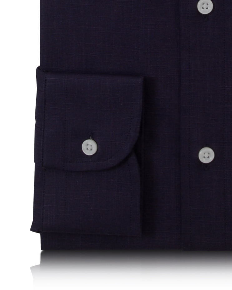 Lila Chambray-Hemd