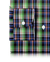 Grün Schwarz Blau Madras-Karos