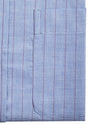 Rayures roses sur fond bleu bout à bout