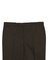 Graubrauner weicher Twill in Khaki