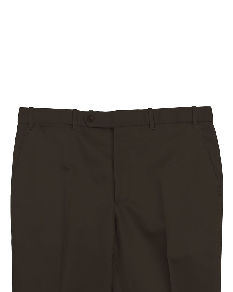 Graubrauner weicher Twill in Khaki