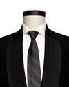 Dugdale Black Barathea Smoking Dinner Jacket