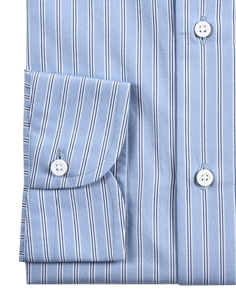 Rayures alternées bleu marine