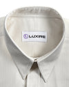 Chemise crème à chevrons