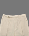 Dobby-Baumwoll-Lycra: Üppiges Off-White