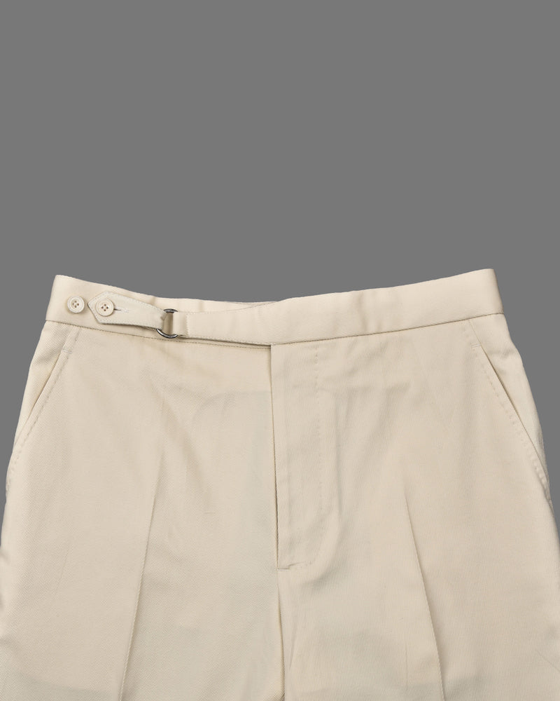 Dobby-Baumwoll-Lycra: Üppiges Off-White