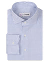 Chemise imprimée diamant bleu