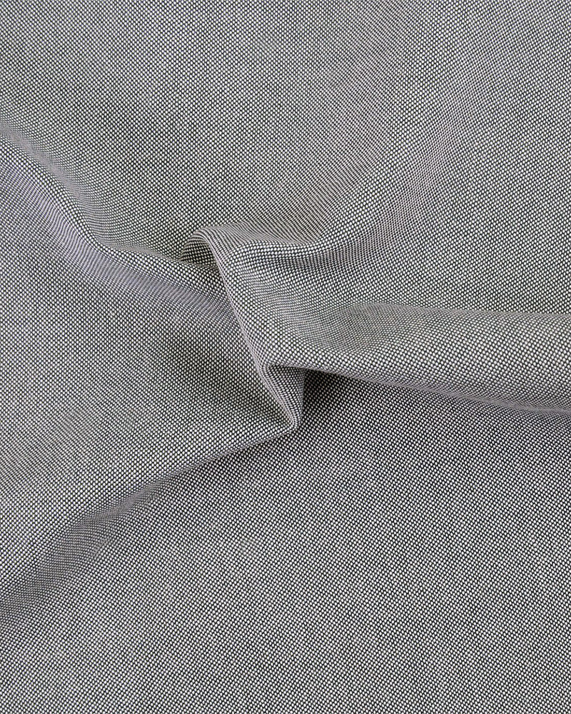 Grey Pinpoint Oxford Dress Shirt