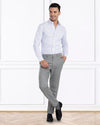 Grey Wool Chino