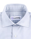 Blue Pinstripes Dress Shirt