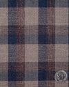EThomas Light Peach Blue Voilet Checks