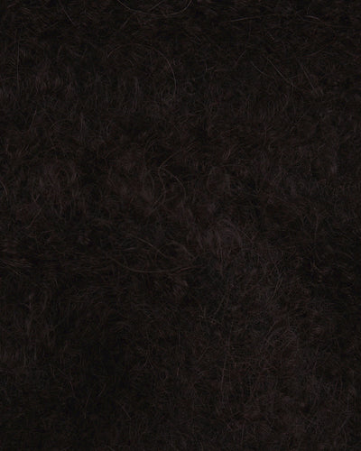 EThomas: Dark Brown Slubby Mohair