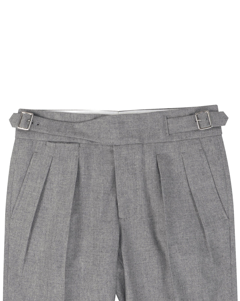 EThomas Wool Cashmere: Ash Twill