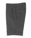 Dunkelgraue Twill-Shorts
