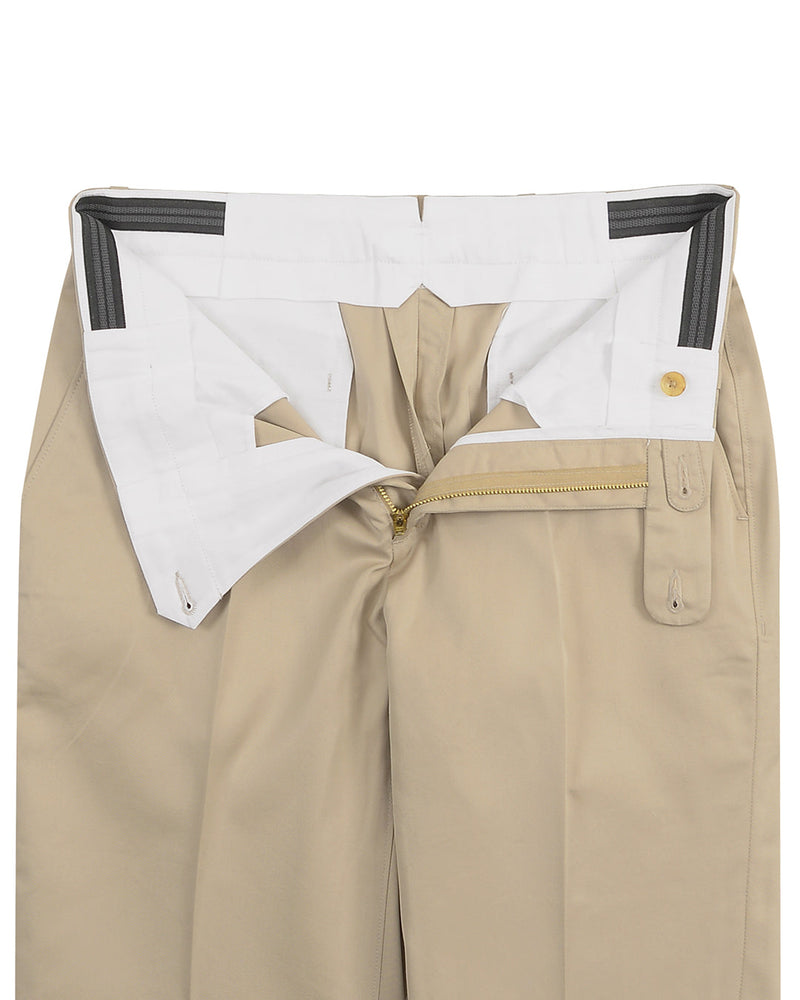 Light Military Khaki Soft Chino