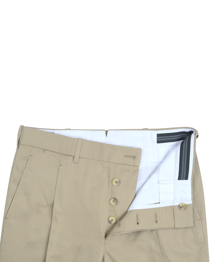 Solbiati 100% coton : Chino Beige