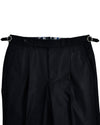 VBC 100 % Wolle: Schwarzer Flanell