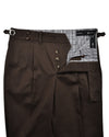 Dehnbare Chino: Umbrabraune Chino