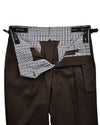 Dehnbare Chino: Umbrabraune Chino