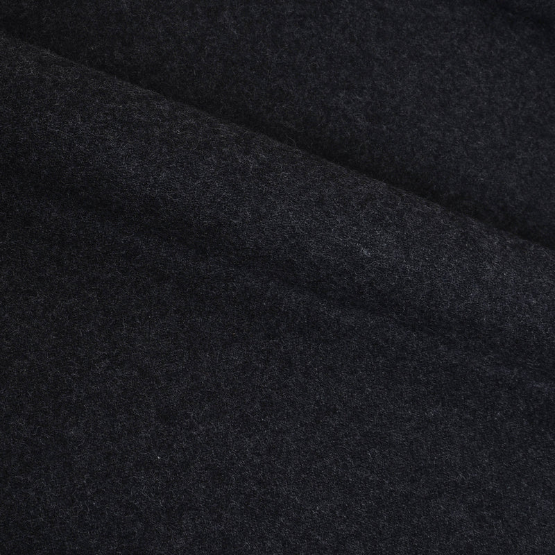 Charcoal Wool Flannel Pant