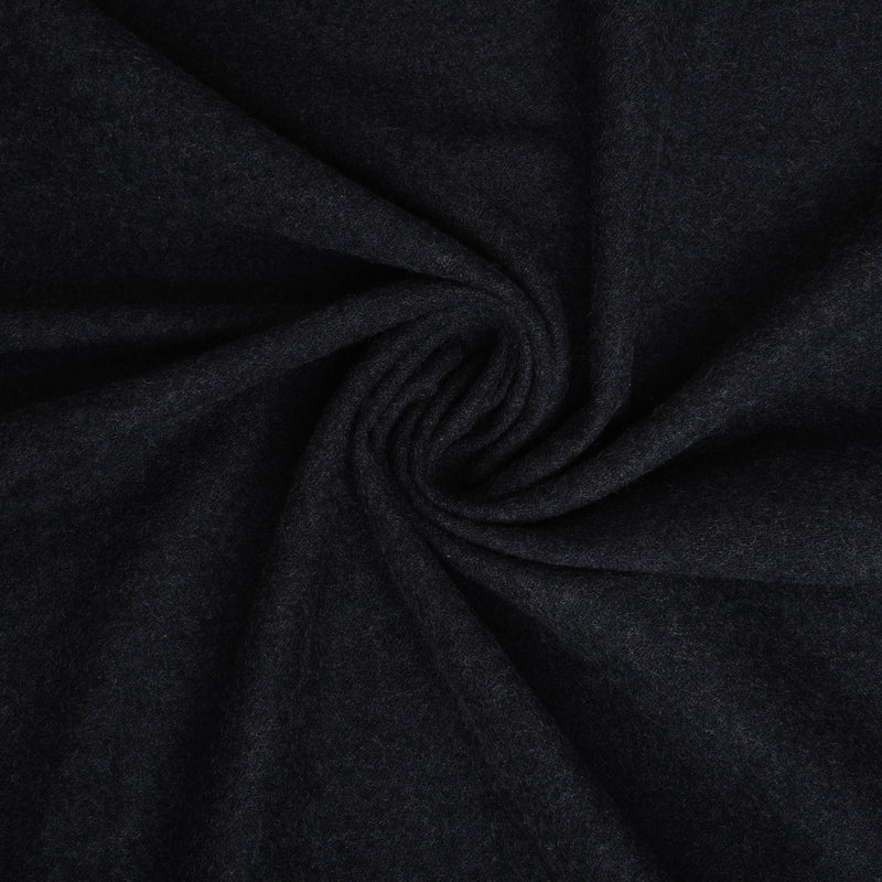 Charcoal Wool Flannel Pant