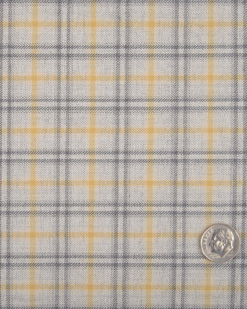 EThomas Yellow Green Checks Jacket