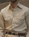 Ecru Twill Shirt
